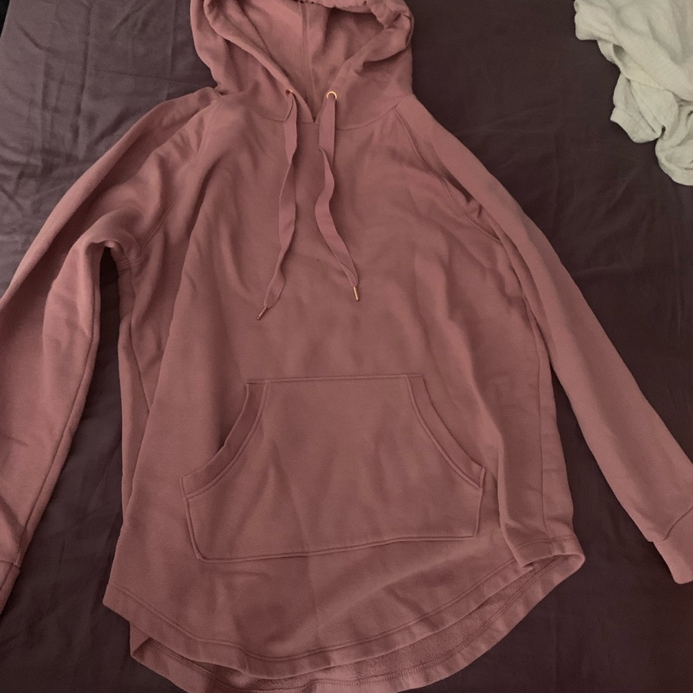 Pink hoodie